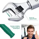 MoveCrab Clé dynamométrique numérique avec têtes interchangeables, réglage de précision de 6,8 à 135 Nm/5 à 99,6 pi-lb et embouts à cliquet et à fourche image 8