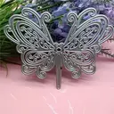 Creative for Butterfly Metal Cutting Dies Stencil Scrapbooking Embossing Tool Paper Cards Album Decoration，Beautiful butterflies image 2