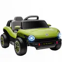 AIYAPLAY Volkswagen E-Buggy Licensed Electric Car for Kids, 12V Kids Electric Ride on with Remote Control, Suspension, Slow S image 0