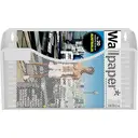 Senhoglb Porte-documents mural 1 compartiment en maille, format A4 paysage, blanc, Offre annuelle, Meilleurs choix cadeaux image 3