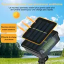 VIVREAL Lot de 2 guirlandes lumineuses solaires en cuivre – 12 m (39,4 pieds), 120 LED blanc chaud, guirlande de fées étanche pour l’extérieur, jardin, balcon et décoration festive, offre spéciale Nouvel An, idées cadeaux phares image 6