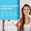 Sunluxy Wireless Portable Water Flosser – 140PSI Strong Water Pressure, 5 Modes, 360° Rotatable Nozzle, 300ml Large Tank, 40-Day Battery Life, F5 White image 5