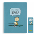 MOLESKINE Cahier Peanuts Édition limitée, couverture souple, format XL - 19 x 25 cm, ligné, bleu vif, 120 pages image 0