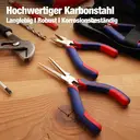 WORKPRO W001305 Mini Precision Pliers Set, Jewellery Pliers, 5 Pieces image 3