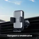 A2C Air Vent Clip Car Phone Holder, Dual Locking, Stable and Anti-Shake, One-Hand Operation, Automatic Clamping, Anti-Slip Design, Universal Phone Holder, I02-S02 image 5