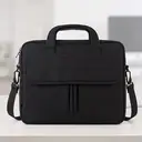 Laptop Bag 15.6 Inch Large Laptop Bag Messenger Bag Briefcase Shoulder Bag Men Premium Waterproof Business Work Bag Messenger Bag for Travel Teacher University Work - Black， New Year Sale ， Top gift picks image 0