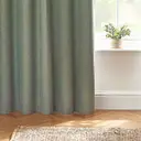 Furn Eyelet Curtains Dawn Blackout Eucalyptus W:229xL:183cm image 4