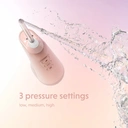Ordo Hydro Water Flosser, Cordless Waterproof Oral Irrigator, 3 Pressure Settings, Portable, Rechargeable Electric Sonic Flosser, Rose Gold image 1