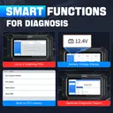 XTOOL D6 OBD2 Scanner, 2026 Full System Diagnostic Scan Tool, Free Update Car Scanner with 15 Services, Crank Sensor Relearn, Throttle Relearn, Oil Reset, ABS Bleed, FCA & CAN FD image 6