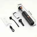 ATSHARK Mini Cordless Handheld Vacuum Cleaner, Compact Portable Car Vacuum, 10000Pa Strong Suction, Dual Mode, LED Display, Type-C Fast Charging, for Car, Home and Office, Model 2207B, Black image 5