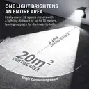 VIVREAL  72LED solar spotlight white light type 3-pack CPD-26, New Year Sale , Top gift picks image 5