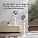 Airmate Air Circulation Fans with Adjustable Height [0.45~1.08m], 3 Blades,10m Wind Distance, Knob Control, Detachable & Portable,New Arrival image 9