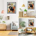 JU7CER 5D Full Round Drill Diamond Painting Kit - Black Cat | Adult Fun Animal Crystal Art | Home Wall Decor & Gift 12×16 Inches (30×40cm) image 9