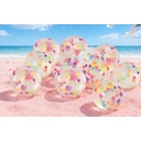 Unique Party Confetti Filled Bouncy Balls, 8 Pack image 3