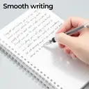 M&G Q7 Gel Pens, 12 Pack Black Ink Gel Pens, 0.5 mm Fine Point, Quick Dry, Smooth Writing Gel Ink Pens with Soft Anti-Slip Grip and Cap for Office and School image 2