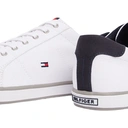 Tommy Hilfiger baskets en toile blanc - 45 image 5