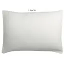 Vivaraise Linco Taie d’oreiller blanc - 50 x 75 cm image 1