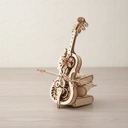 Robotime ROKR Puzzle 3D bois violoncelle magique - 27,5x27,5x47,5 cm - 1 pièce, décoration à la maison, décoration d’étagère,Cadeaux artisanaux pour adultes et adolescents,Jouets éducatifs image 5