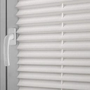 Sekey Plissé Occultant Sans Perçage - Klemmfix - Opaque - Protection Solaire - 40x120cm, Blanc image 2