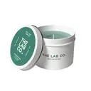 The Lab Co. Luxury Scented Candle | 30hrs Burn Time | Refreshing Fragrance with Lime, Peppermint and Cucumber | 100% Vegan Soy Wax | 180g wax weight image 2