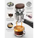 HiBREW H10A Machine à expresso semi-automatique 20 bars, porte-filtre 58 mm, réglage de la température et boîtier en métal image 7