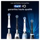 Oral-B Série iO Ultimate Clean noir, Brossettes rondes de rechange Authentiques, Convient aux Gencives sensibles, 3 image 3
