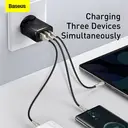 Baseus Compact Quick Charger - Black image 1