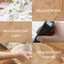 LeBonsoir Carrés de mousseline pour bébé, serviettes anti-coliques en coton pour nouveau-nés, absorbantes et respirantes, idéales pour nettoyer, essuyer et couvrir les nouveau-nés, lot assorti 2 pièces (25 x 50 cm x 1, 1,70 x 140 cm x 1) - Panda Land image 5