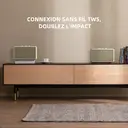  Mlove A200 Enceinte Bluetooth portable - Blanc image 1