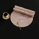 6pcs，Gold，Wanxianghua PVC placemat，Washable And Wipeable Kitchen Dining Placemat, Multicolor Table Decoration Mat For Festivals And Weddings image 2