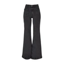 URBAN CLASSICS Jean évasé vintage noir délavé - Taille 29 image 0