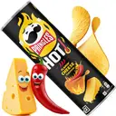 Pringles Hot Flamin Cheese 160g image 2