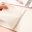 Deli Lot de 4 cahiers à spirale A5 avec couverture PP, papier ligné 70 g/m² - 60 pages image 6