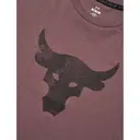 Under Armour Project Rock Payoff Graphic Men's Short Sleeve - Maroon Mist image 4