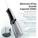 Rushi R-A31 elektrische monddouche 350 ml waterreservoir 1500 mAh batterij zwart image 4