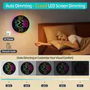 HATITANG PH-10 10" Digital Wall Clock Black image 4