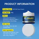 QUIYUM Kit de soins des pieds - Crèmes à l’urée 2 x 100 g, masques pour les pieds 5 x 35 g, pierre à limer image 3