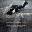 Tower Multi-Cyclonic Bagless Cylinder Vacuum Cleaner with Pet Tool, 700W, 2L Capacity, HEPA Filter - Rose Blush Gold, T102000BLGPETS image 3