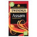 Twinings Assam Tea 40 Tea Bags 100g image 0