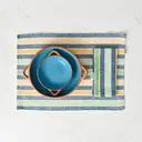 Sintra Small Glazed Terracotta Tapas Dish - Ink Blue image 2