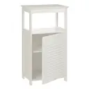 Maison by Premier Shutter White Wood Floor Cabinet image 4