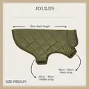 Rosewood x Joules Khaki Quilted Coat for Dogs Medium image 7