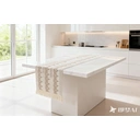 Boho Table Runner 5pcs table runner and placemat, Farmhouse Rustic Dining Kitchen Centerpiece Decor Small Macrame Woven Coffee Table Runner for Dresser Scarf Home Decor 12x72 inch*1,12.5*16.5inch*4,wavy brown image 1