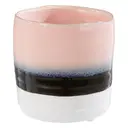 Interiors by Premier Indoor Planter Caldera Dip Dye Ceramic Pink Small image 1