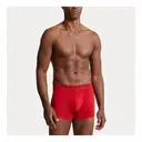 Ralph Lauren Stretch Cotton Trunk 3-Pack - Red/White/Cruise Navy image 2