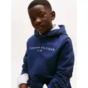 Tommy Hilfiger Sweat à capuche essentiel enfant bleu marine crépuscule Taille-6 image 2