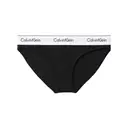 CALVIN KLEIN Cotton Bikini Slip Noir FEMME L image 0