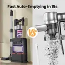 ochama Self-Cleaning Vacuum Cleaner, Cordless Handheld Vacuum, 350W Strong Suction, 28kPa, 35-Minute Runtime, 180° Flat Recline, Visible Green Light, 5-Layer Filtration, Household Vacuum image 3