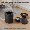 Petlibro Granary Smart Feeder - 5L, Black, Automatic Feeding, App & WiFi Control, Suitable for Dogs and Cats, Portion Adjustable, Plug-In Power Supply Required image 7