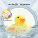 Petgravity Jouet interactif en peluche pour chat, Canard à ailes battantes, Lot de 1, Rechargeable USB-C, Contient de l’herbe à chat, Jouet couineur, Jouet de chasse image 5
